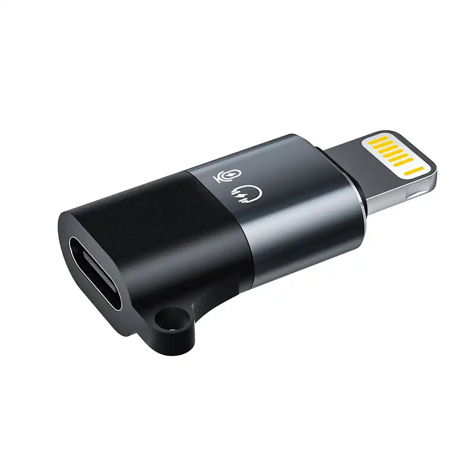Adaptador USB-C hembra a Lightning Macho compatible con iPhone/iPad
