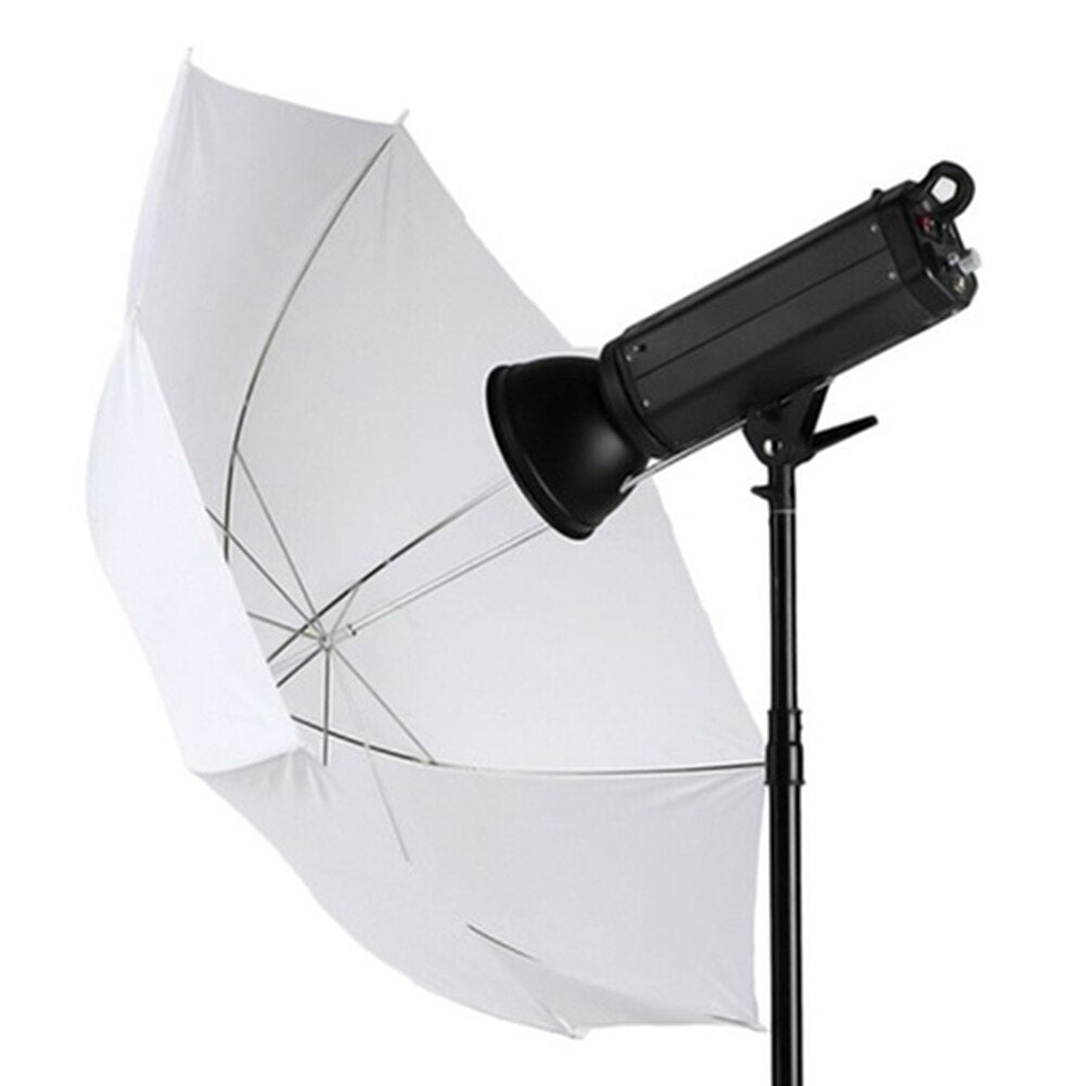 Neewer (2) Paraguas suave blanco translúcido para estudio de fotografía de  33 pulgadas, 32.7 in