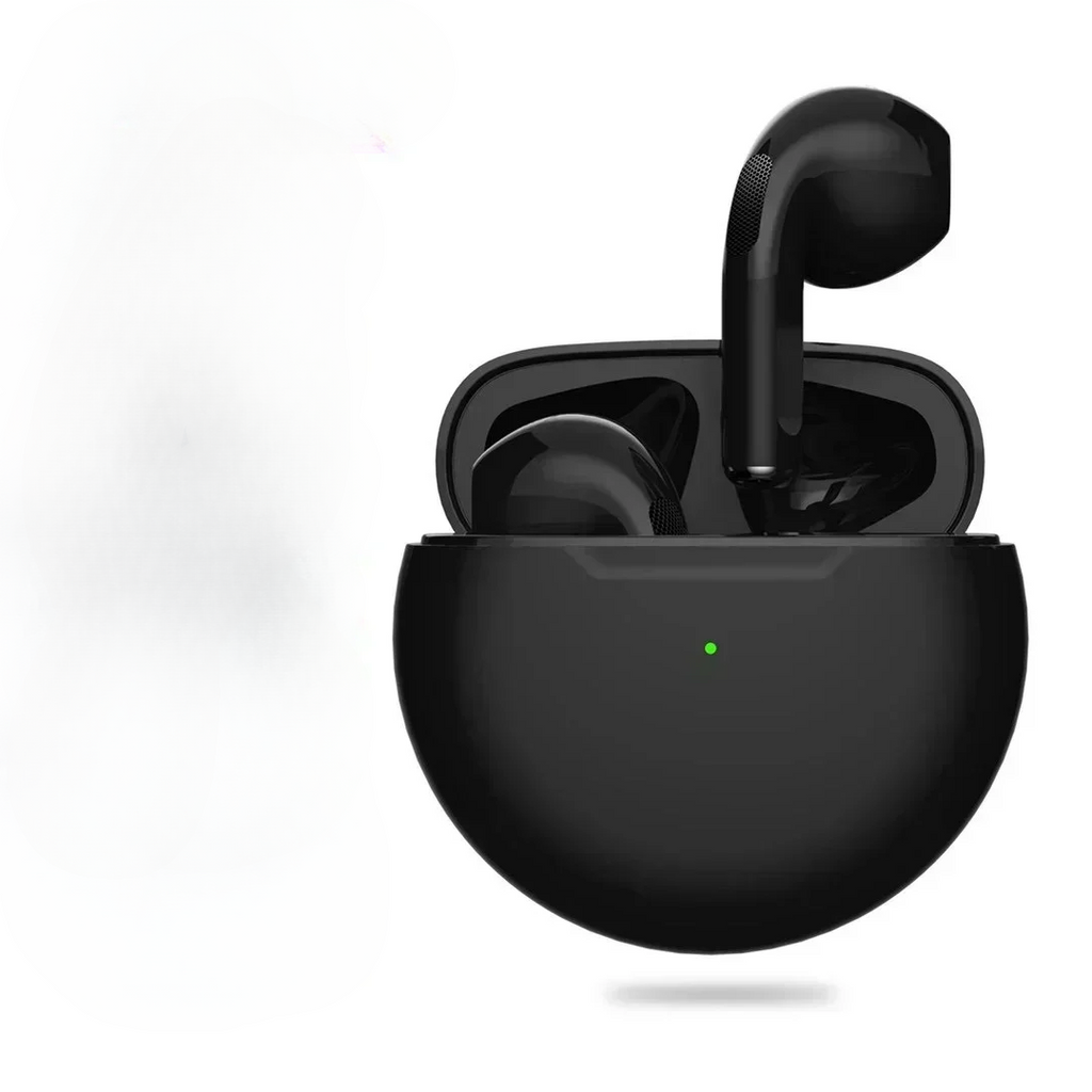 Audífonos Bluetooth TWS Pro 6 con cancelación de ruido y micrófono