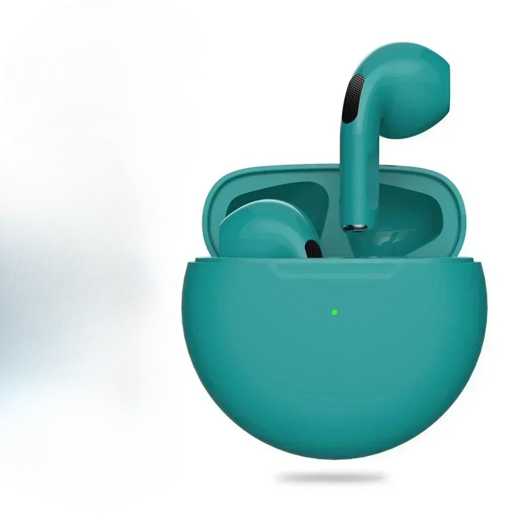 Audífonos Bluetooth TWS Pro 6 con cancelación de ruido y micrófono