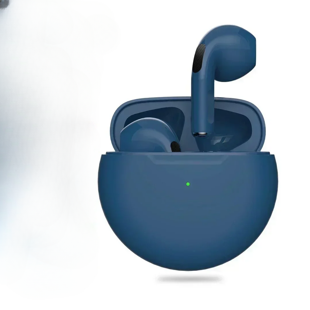 Audífonos Bluetooth TWS Pro 6 con cancelación de ruido y micrófono
