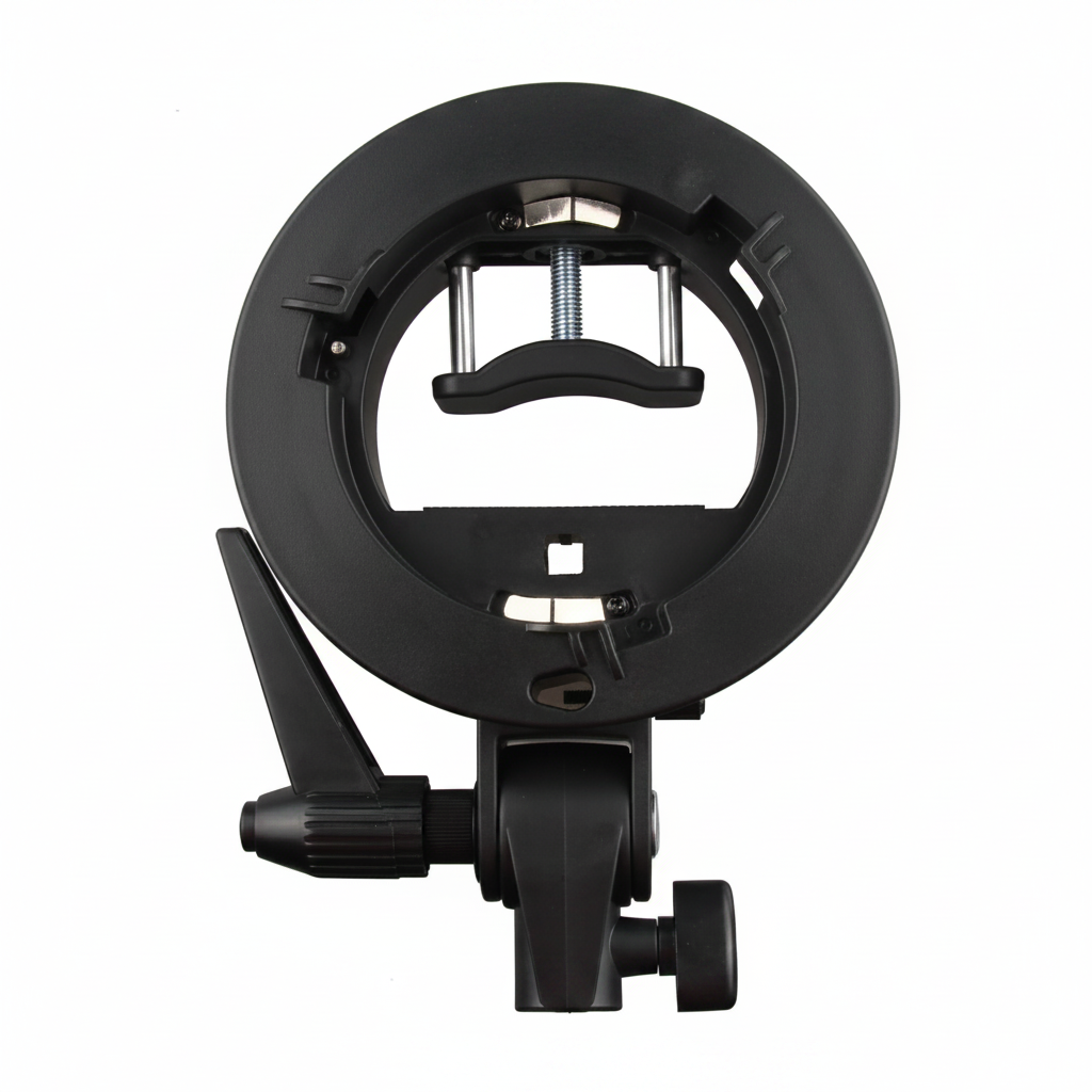 Soporte Adaptador Tipo S Bowens para Speedlite Flash