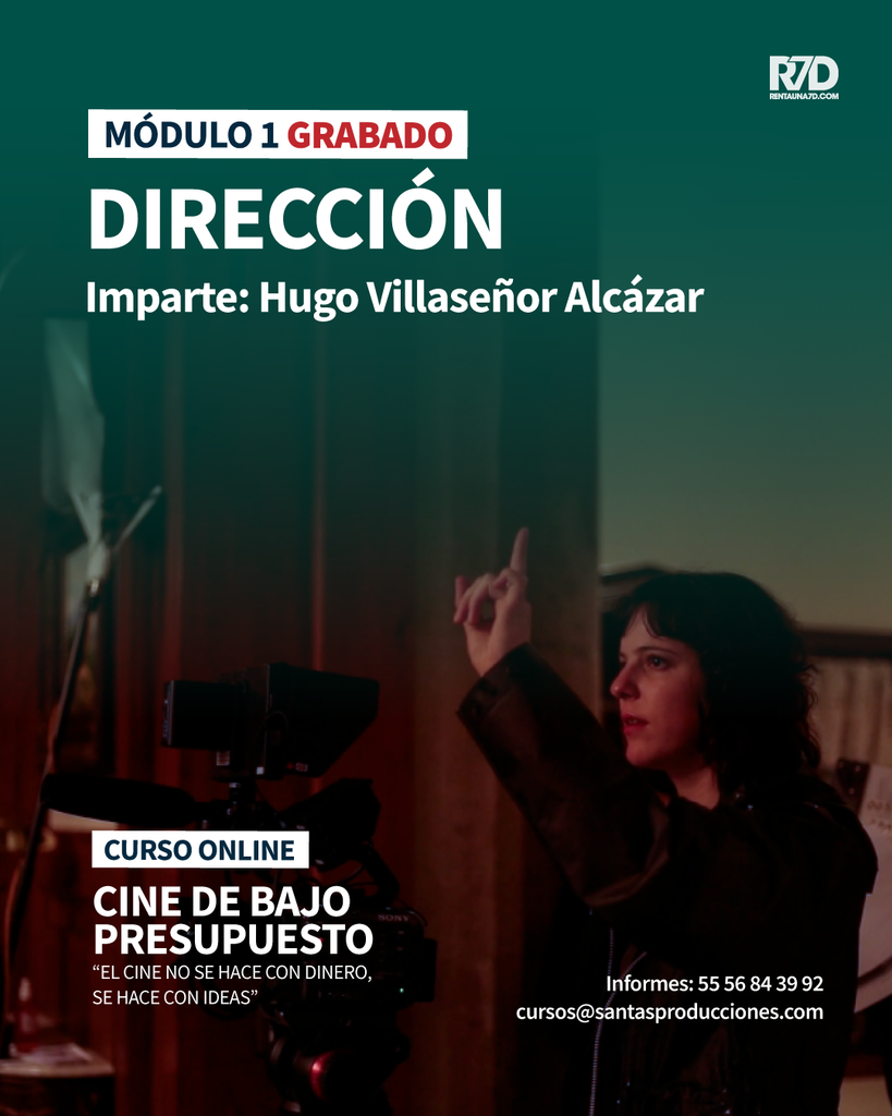 Módulo Dirección : Curso Grabado: Cine de Bajo Presupuesto - (Junio 2024)