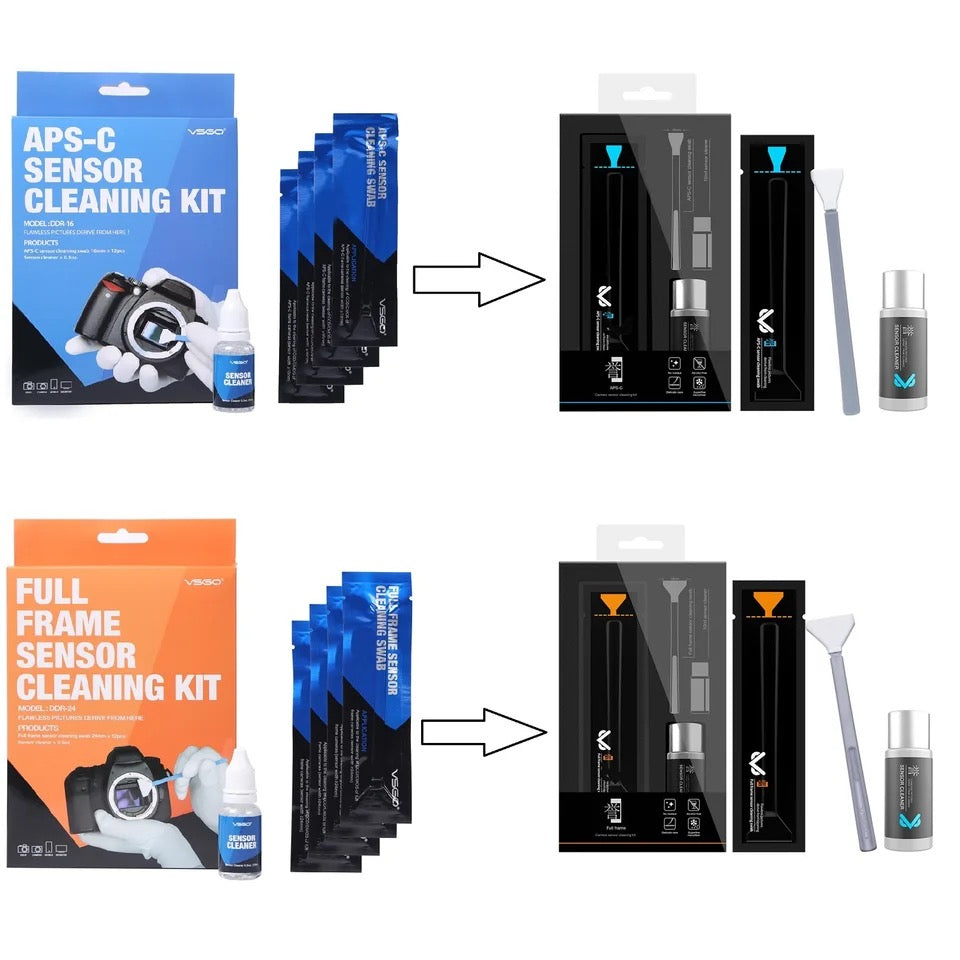 Kit de limpieza de Sensor de cámara Digital y lentes con líquido, para –  R7D Store