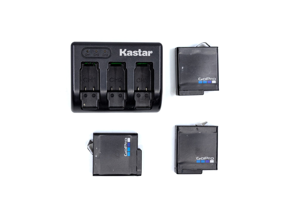 Kit 3 Baterías GoPro Usadas HERO5, HERO6 y HERO7 - AABAT-001