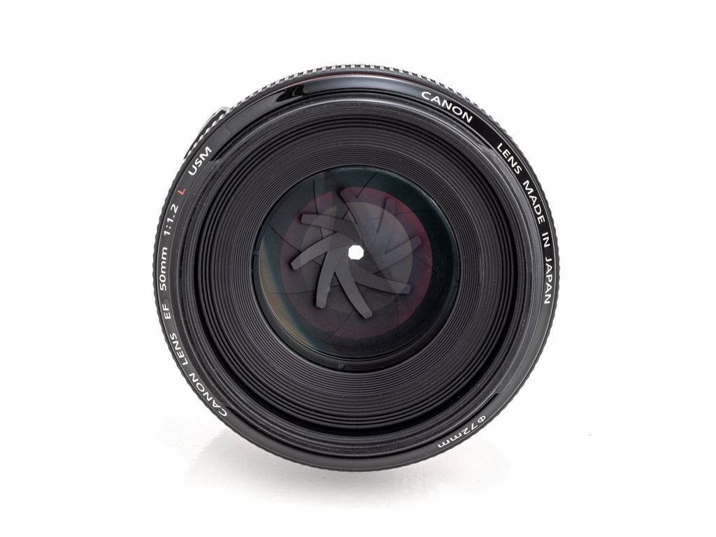 CANON 50mm f1.2 USM SERIE L - Seminuevo #verde – R7D Store