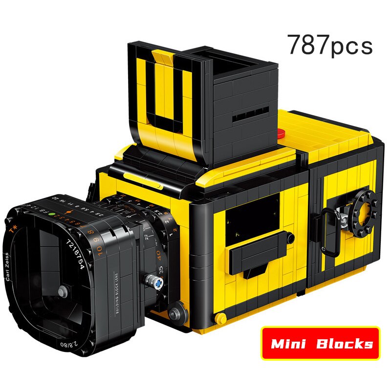 Cámara Fotográfica tipo Hasselblad - juguete - 787 Mini bloques de construcción