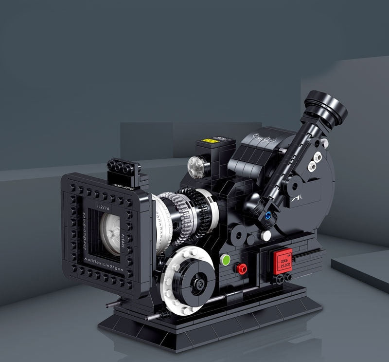 Cámara de Cine de 35mm de juguete - 608 Mini bloques de construcción
