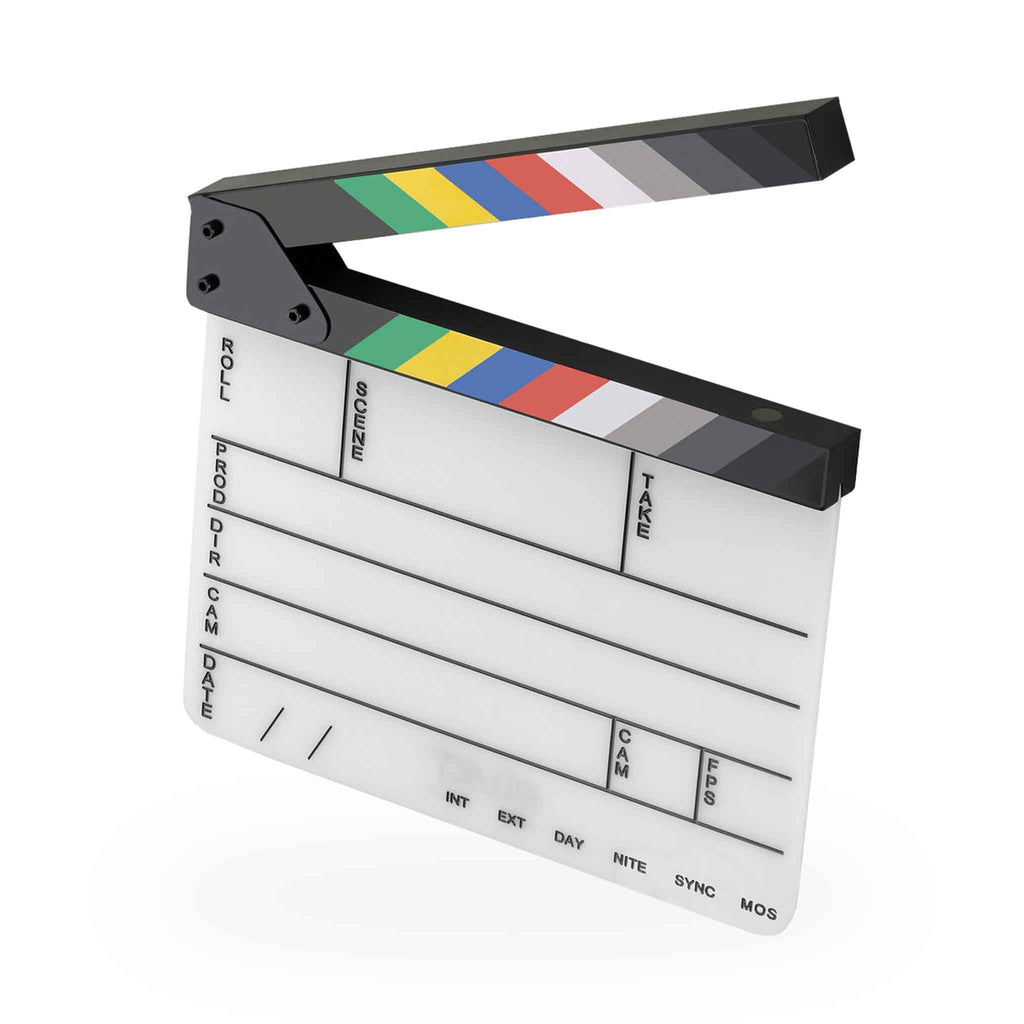 Claqueta para cine de madera 20X18cm $7.80 Envío incluido Colombia ⋆  Fotografo profesional