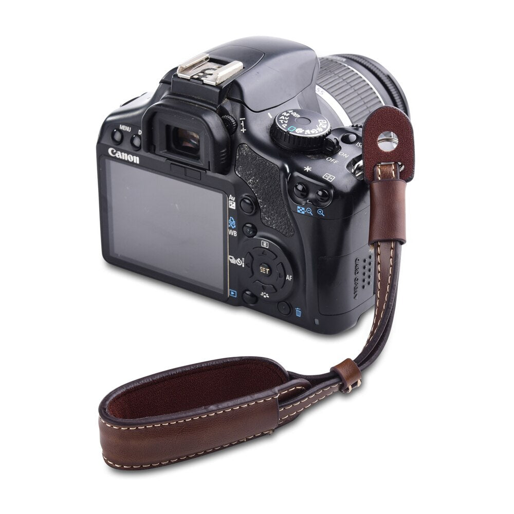 Correa de mano para cámara DSLR y Mirrorless delgada
