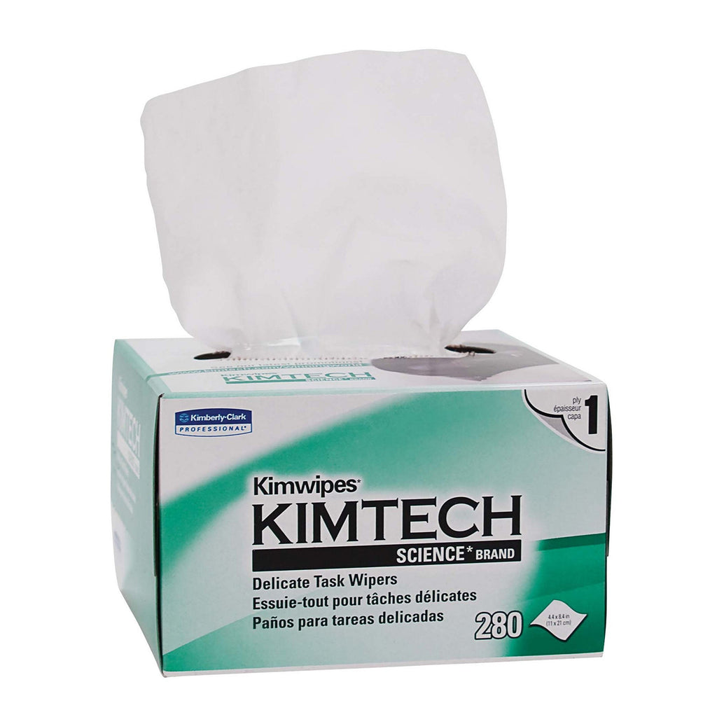 Kimwipes Kimtech, toalla limpiadora desechable, caja