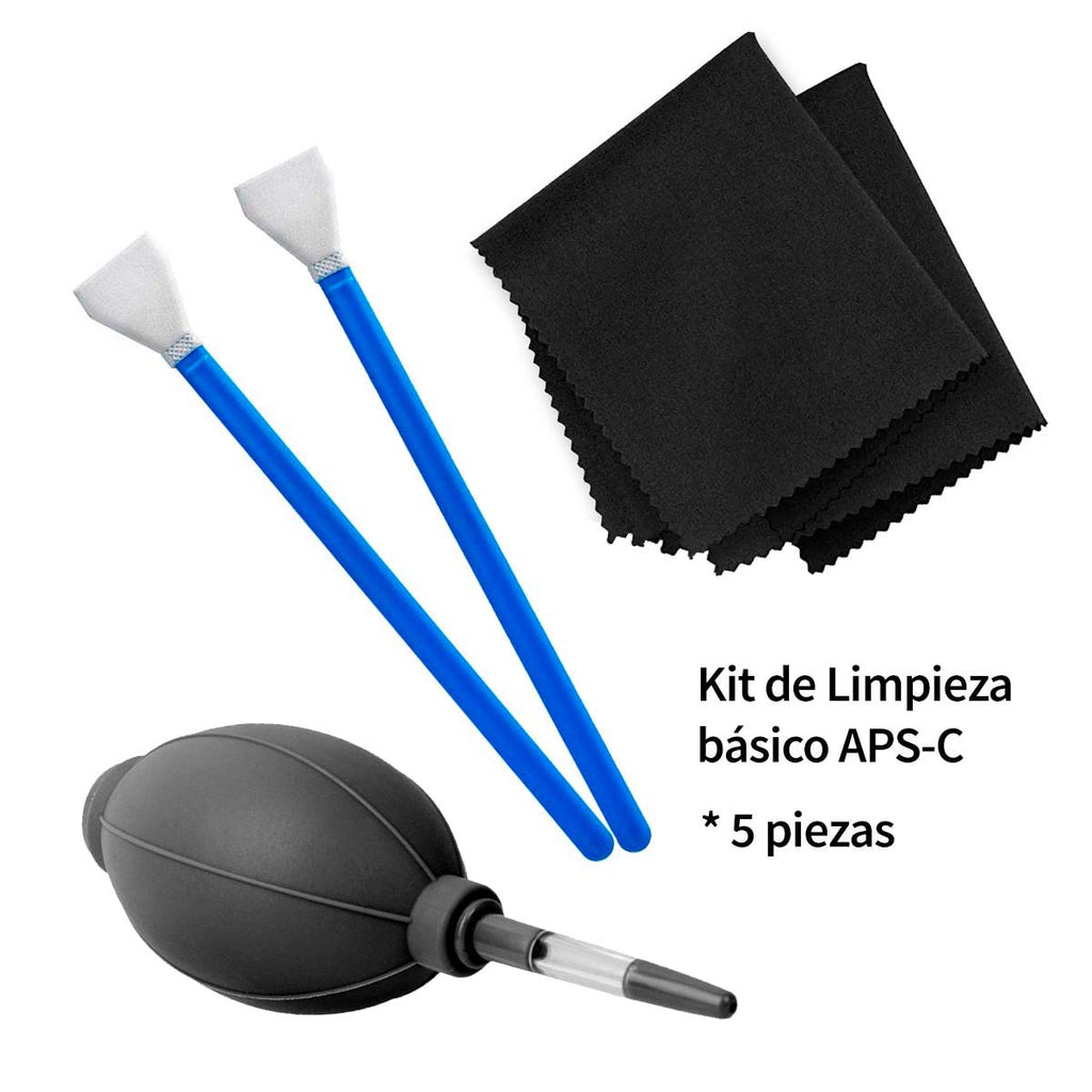 Kit Limpieza Básico para APS-C para Cámara, Sensor y Lente – R7D Store