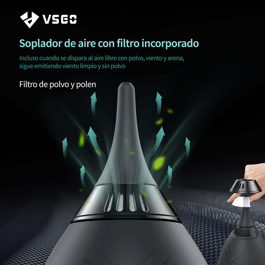 VSGO-soplador de aire profesional, bola de goma de V-B01E con filtro p –  R7D Store