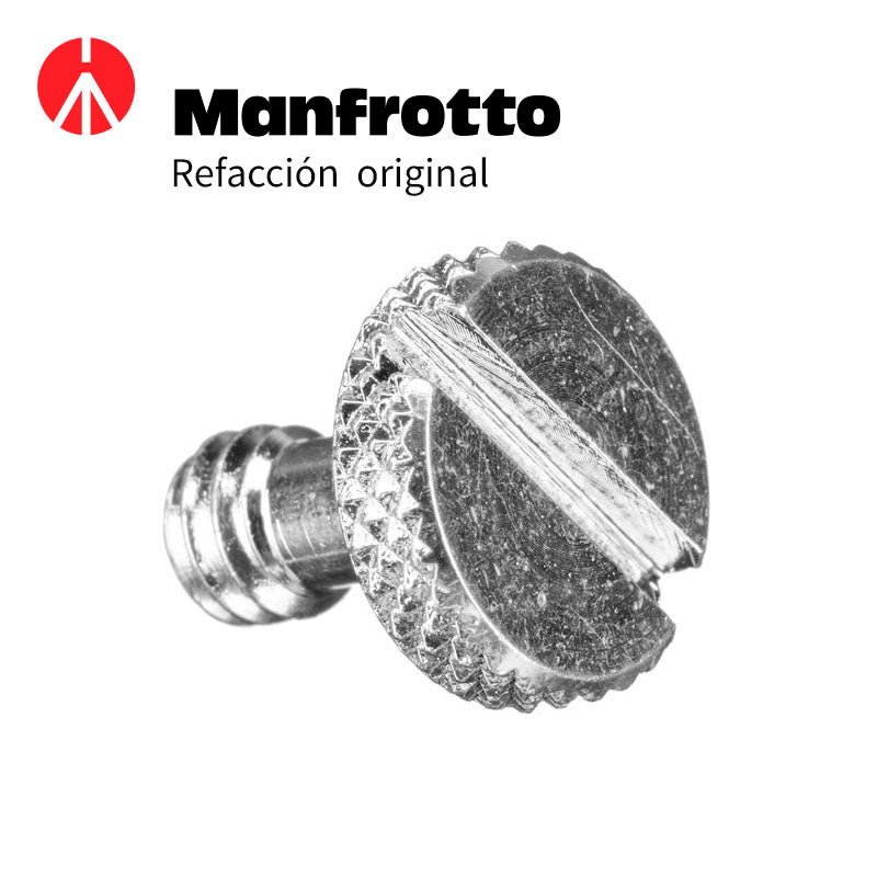 Tornillo de cámara 1/4" Manfrotto modelo R116,138